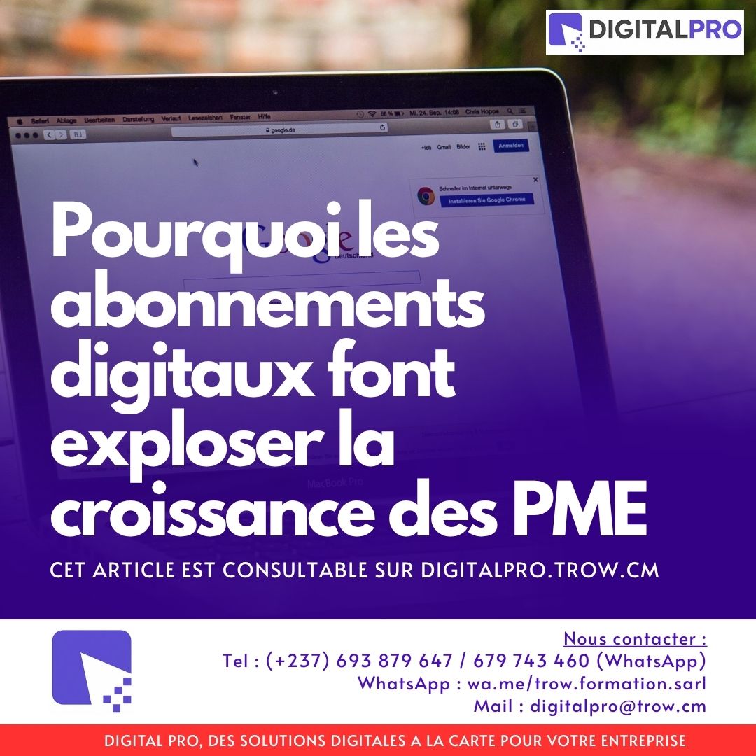Pourquoi les abonnements digitaux font exploser la croissance des PME